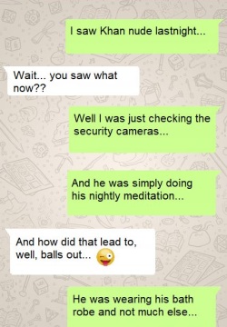 Lian and Skye gossip about Khan