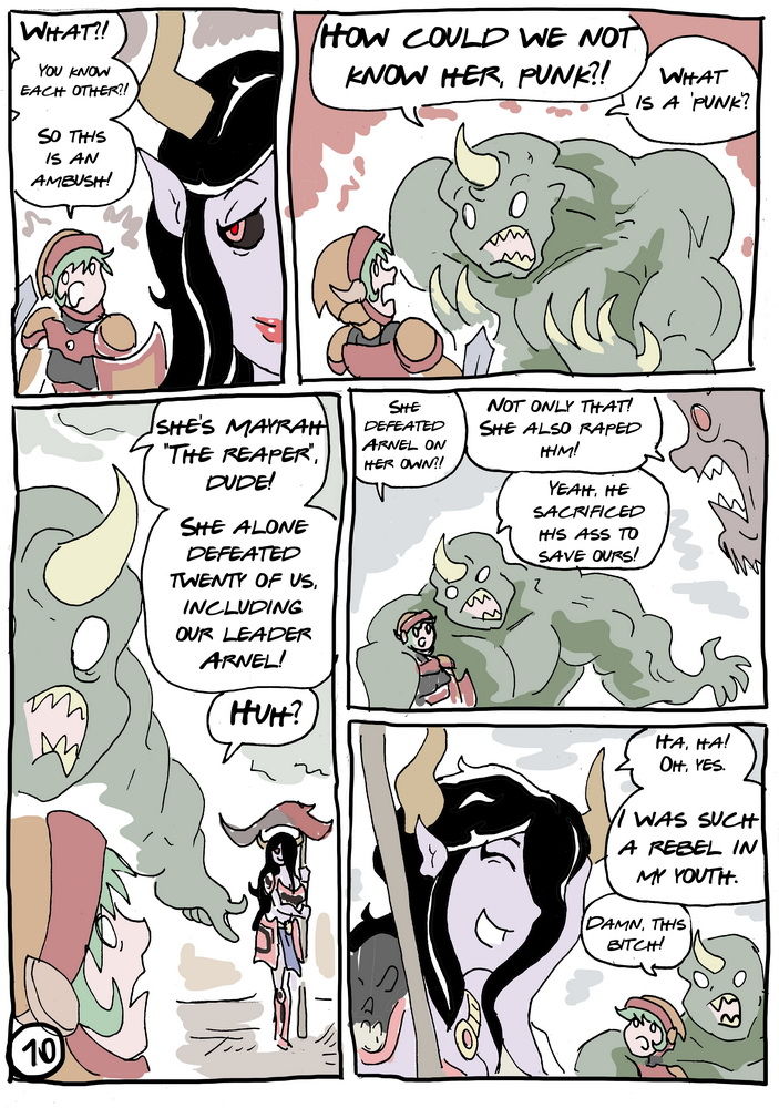 Comic - The adventures of Mayrah - Chapter 1 page 11 full