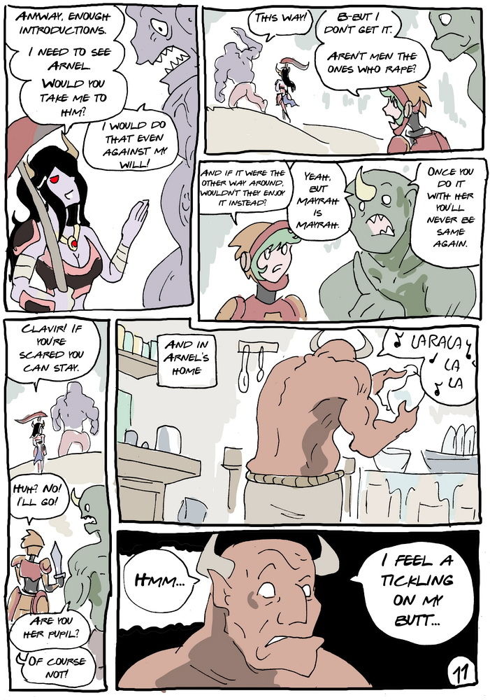 Comic - The adventures of Mayrah - Chapter 1 page 12 full
