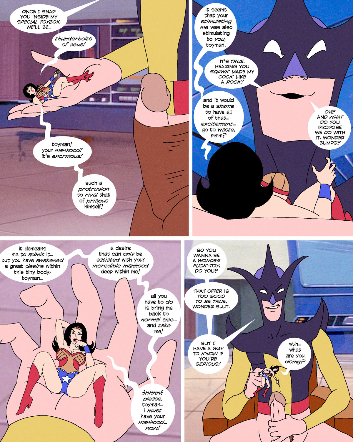 Super Friends with Benefits: Toyman at Large page 8 full