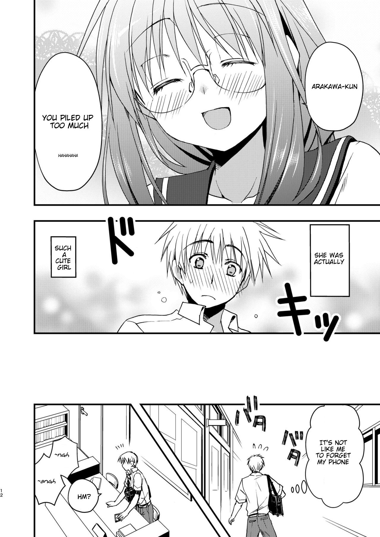 Toshoshitsu no Kanojo | Library Girlfriend page 12 full