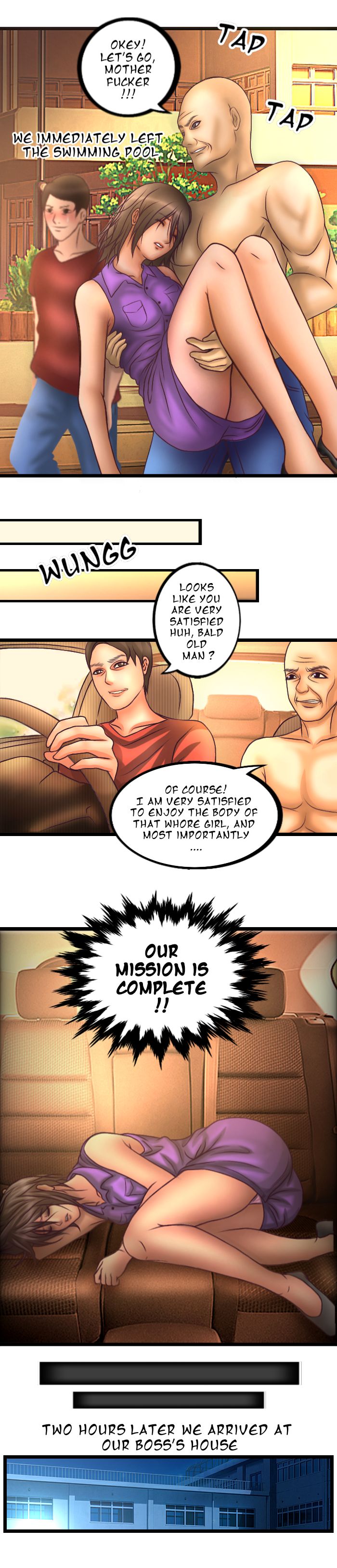 Snuff Girl - Girl Hunter Chapter 1 Part 2 - page 8 full