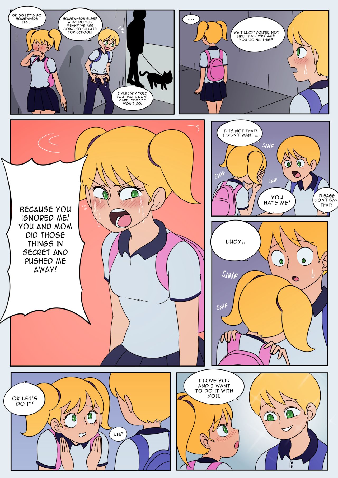 Family Secret Comic page 6 full