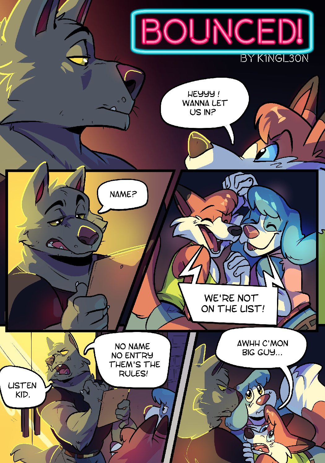 BOUNCED! page 1 full