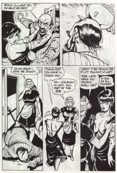 2 hot girls on a hot summer night - Issue 3 page 6 full
