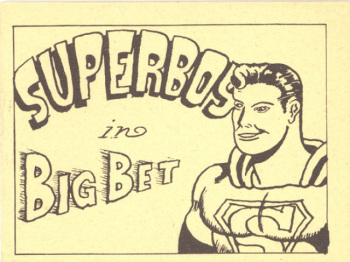 Superboy in Big Bet [English] cover