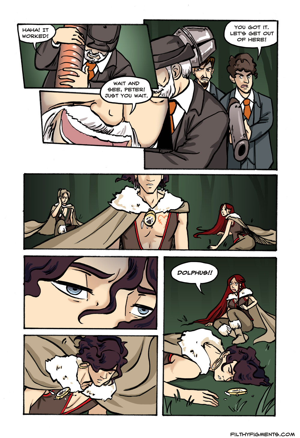 RIDING HOOD 03- The Wolf and The Man page 7 full