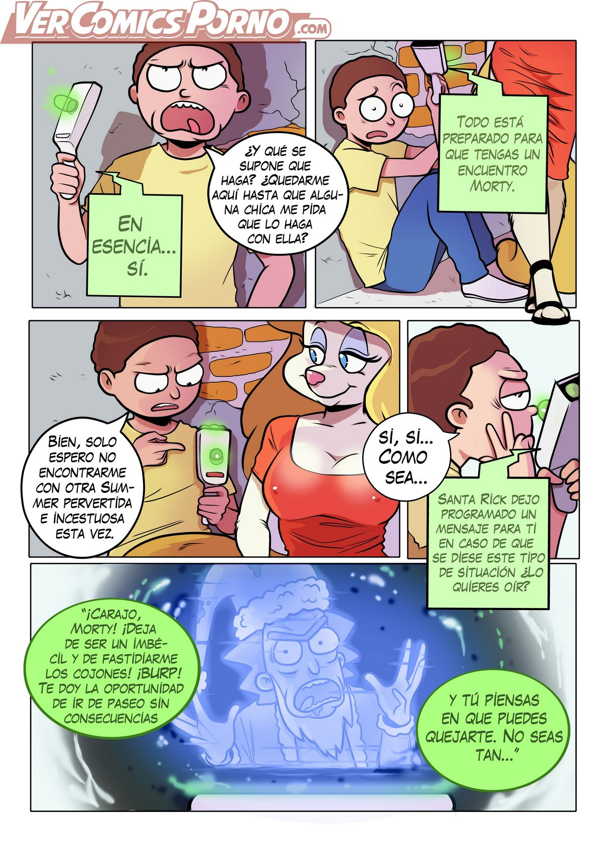 Rick & Morty: Viaje de Placer 3 -  -  - page 4 full