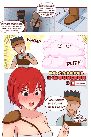 [RudySaki] Be Careful in the Dungeon cover