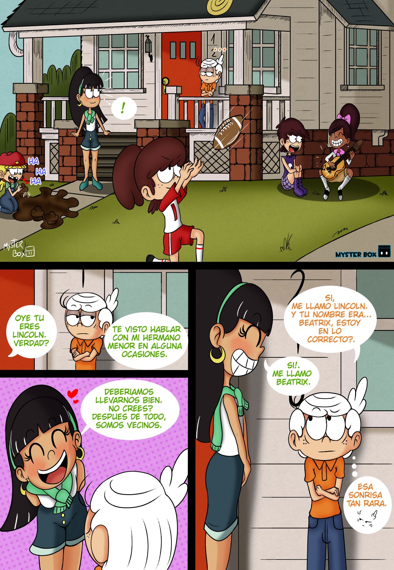 Mi vecino Lincoln Loud page 3 full
