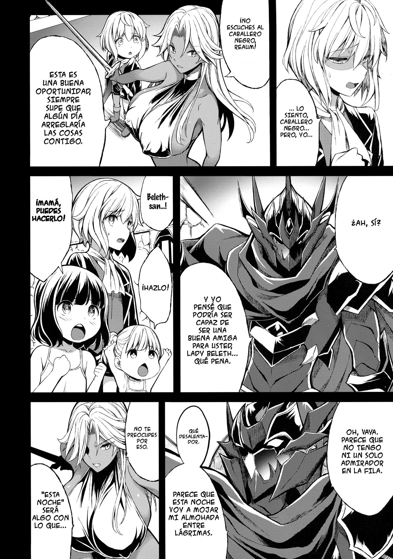Shota Koutei Kyoudai Ni Torawareta Bakunyuu Onna Kishi 4 page 7 full