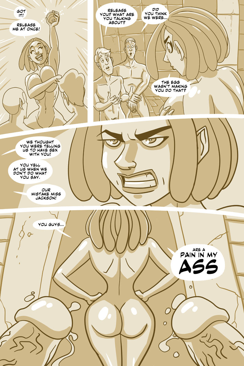 JOHN NORTH - Jungle Jackson and the golden egg page 7 full