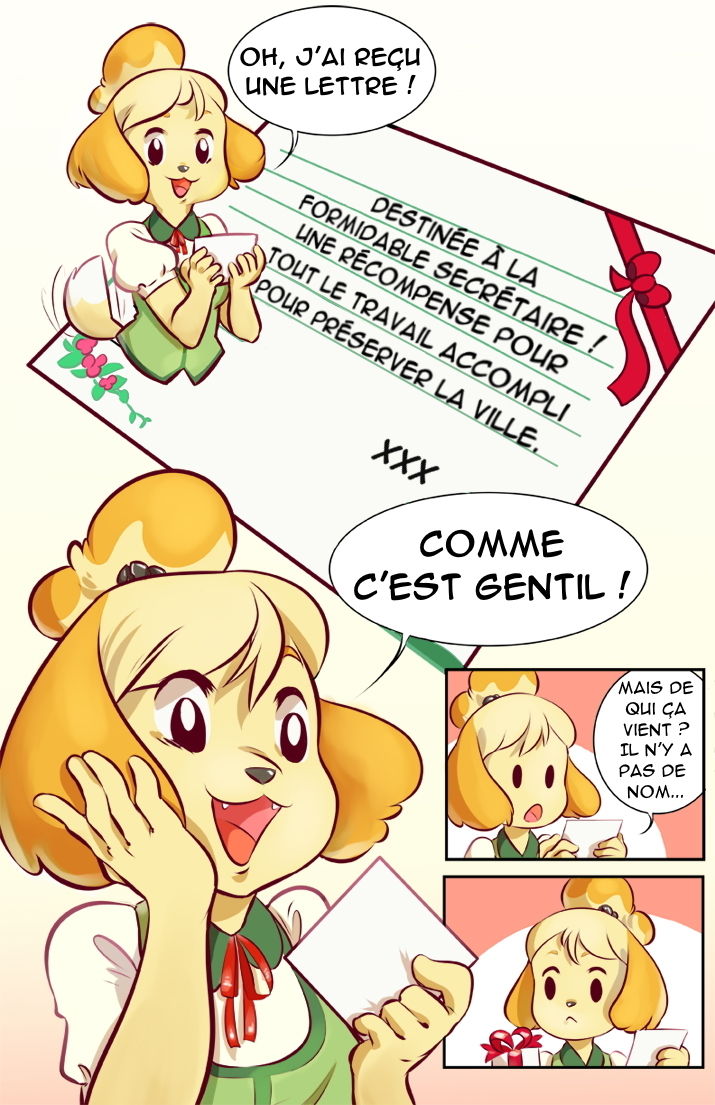 Isabelle's Hard Day at Work | La Dure Journée de Travail de Marie page 2 full