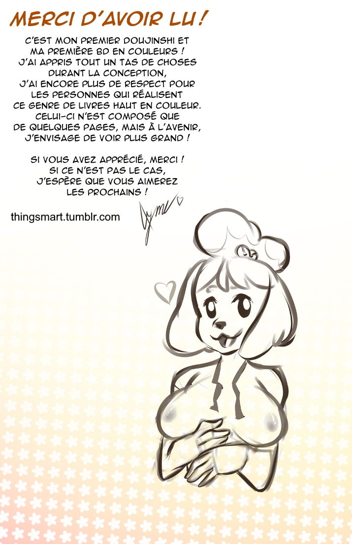 Isabelle's Hard Day at Work | La Dure Journée de Travail de Marie page 8 full
