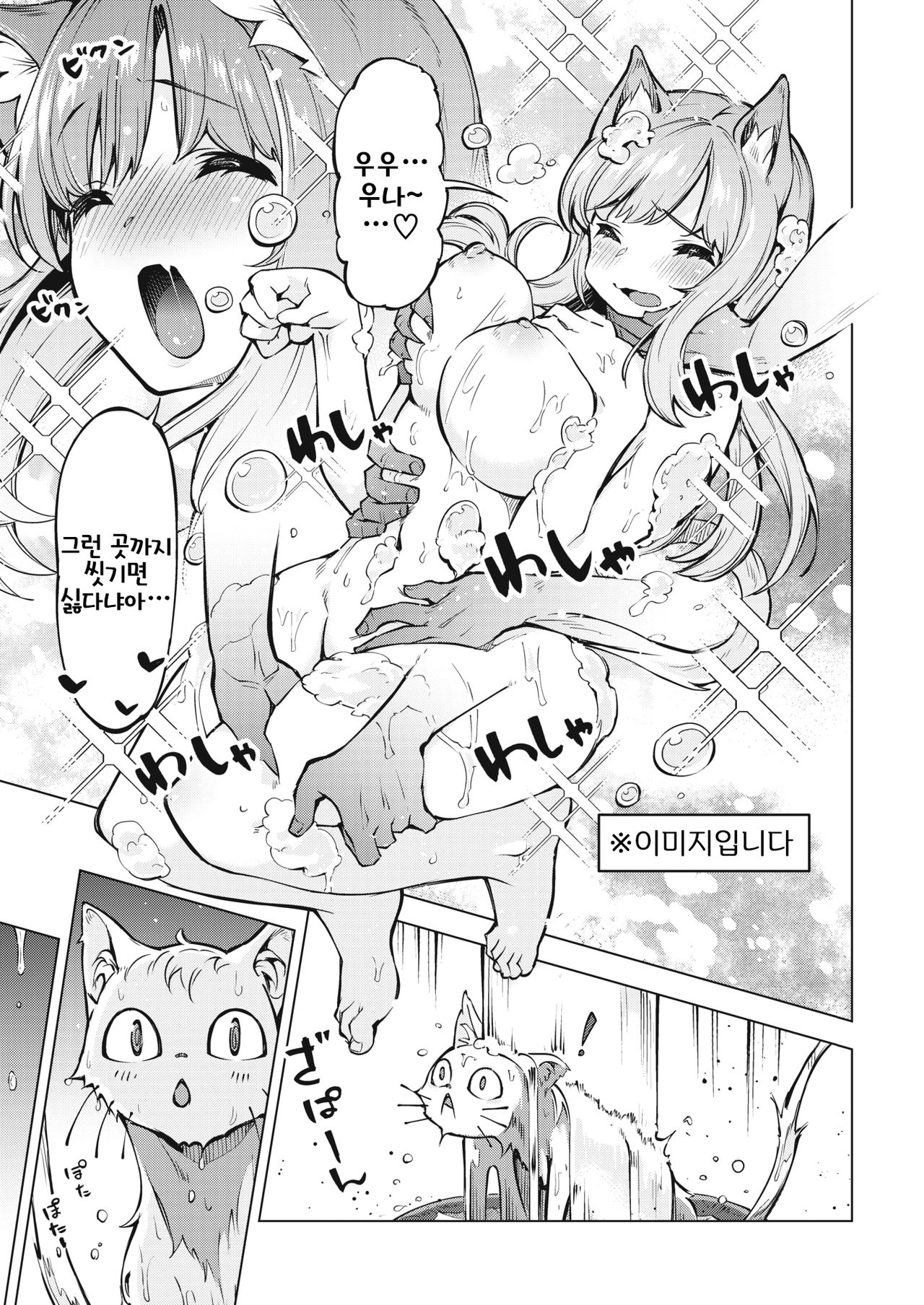 Oyukake Nyanko | 목욕물 부어진 야옹이 page 3 full