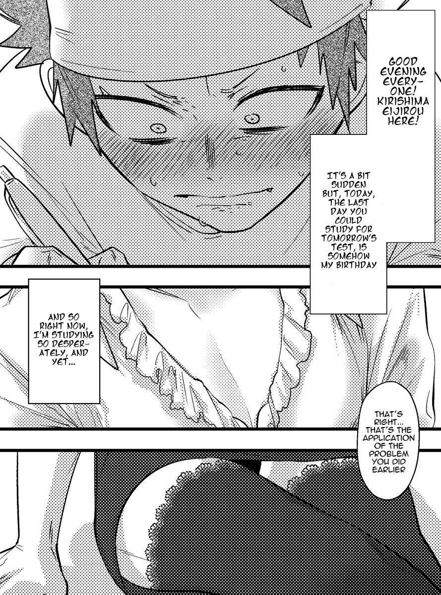 Kirishima Eijiro-kun Otanjoubi Omedetou Manga desu page 2 full