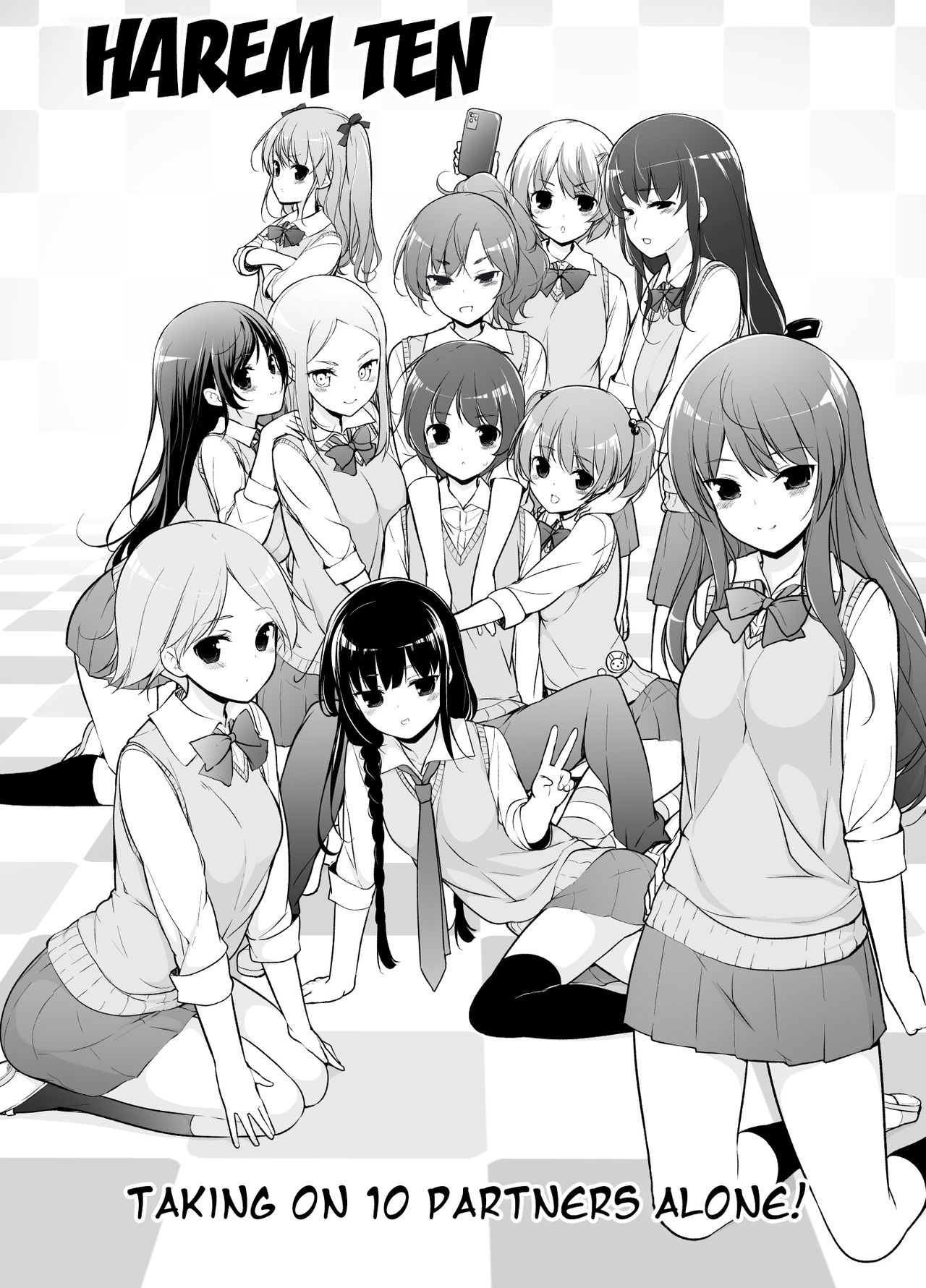 Harem ten ~ Hitori de 10-nin Oaite!! | Harem Ten ~ Taking on 10 Partners Alone!! page 3 full