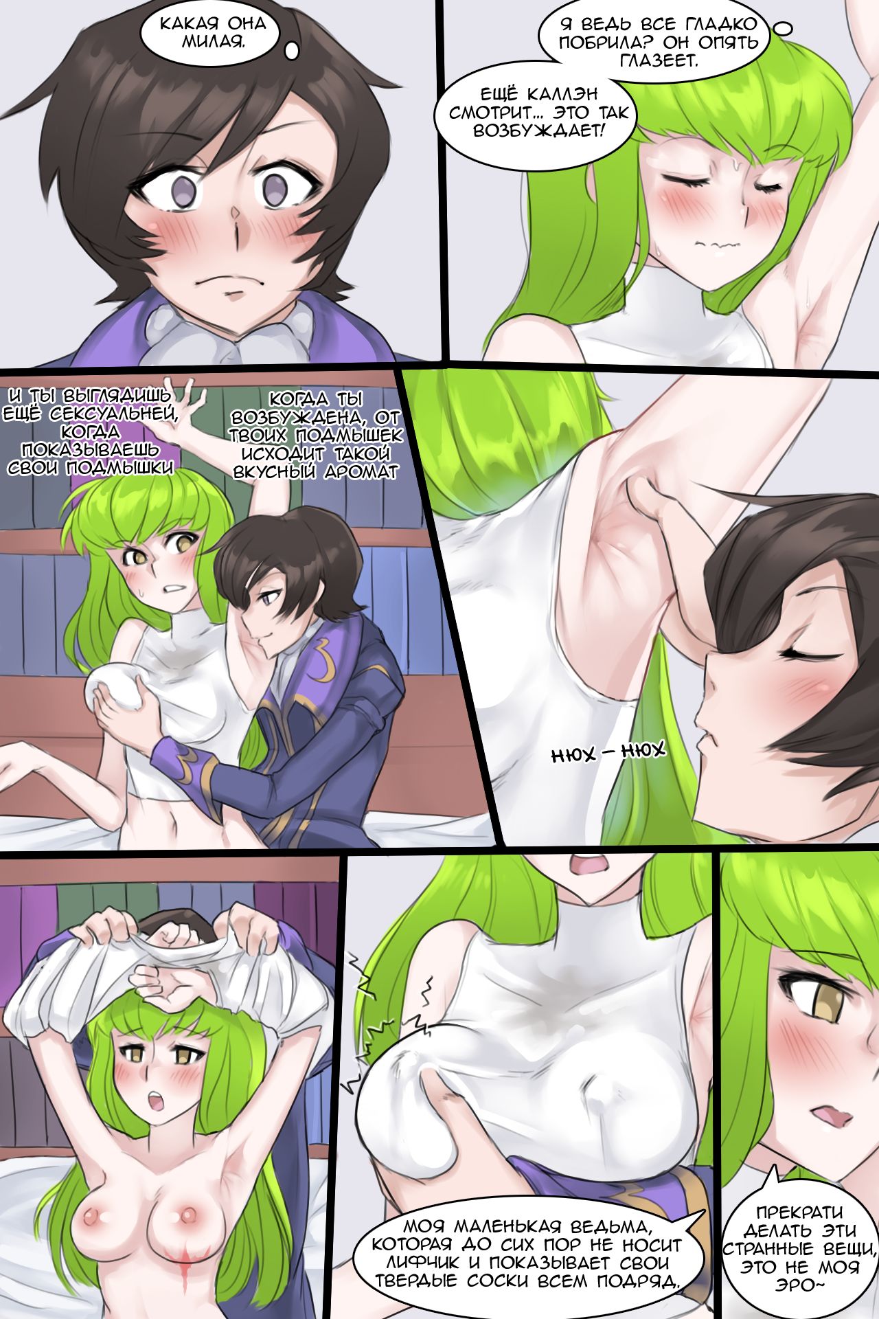 Code Geass BDSM comic page 11 full