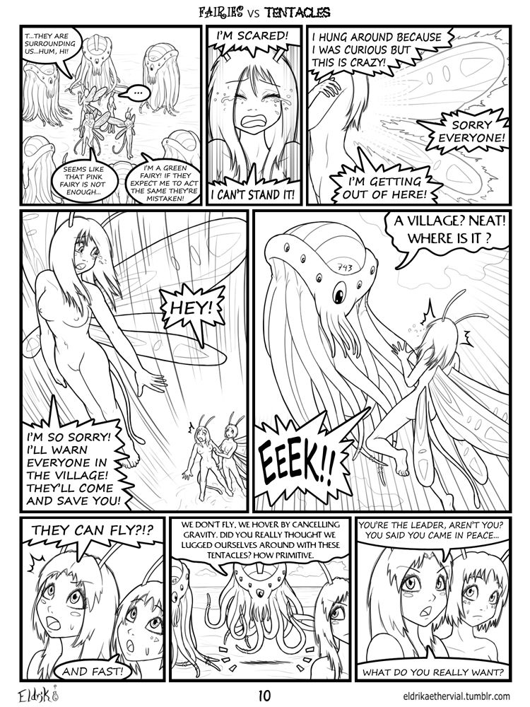 Fairies vs Tentacles page 11 full