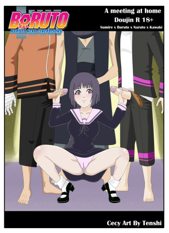 [CecyArtByTenshi] A Meeting at Home (Boruto) cover