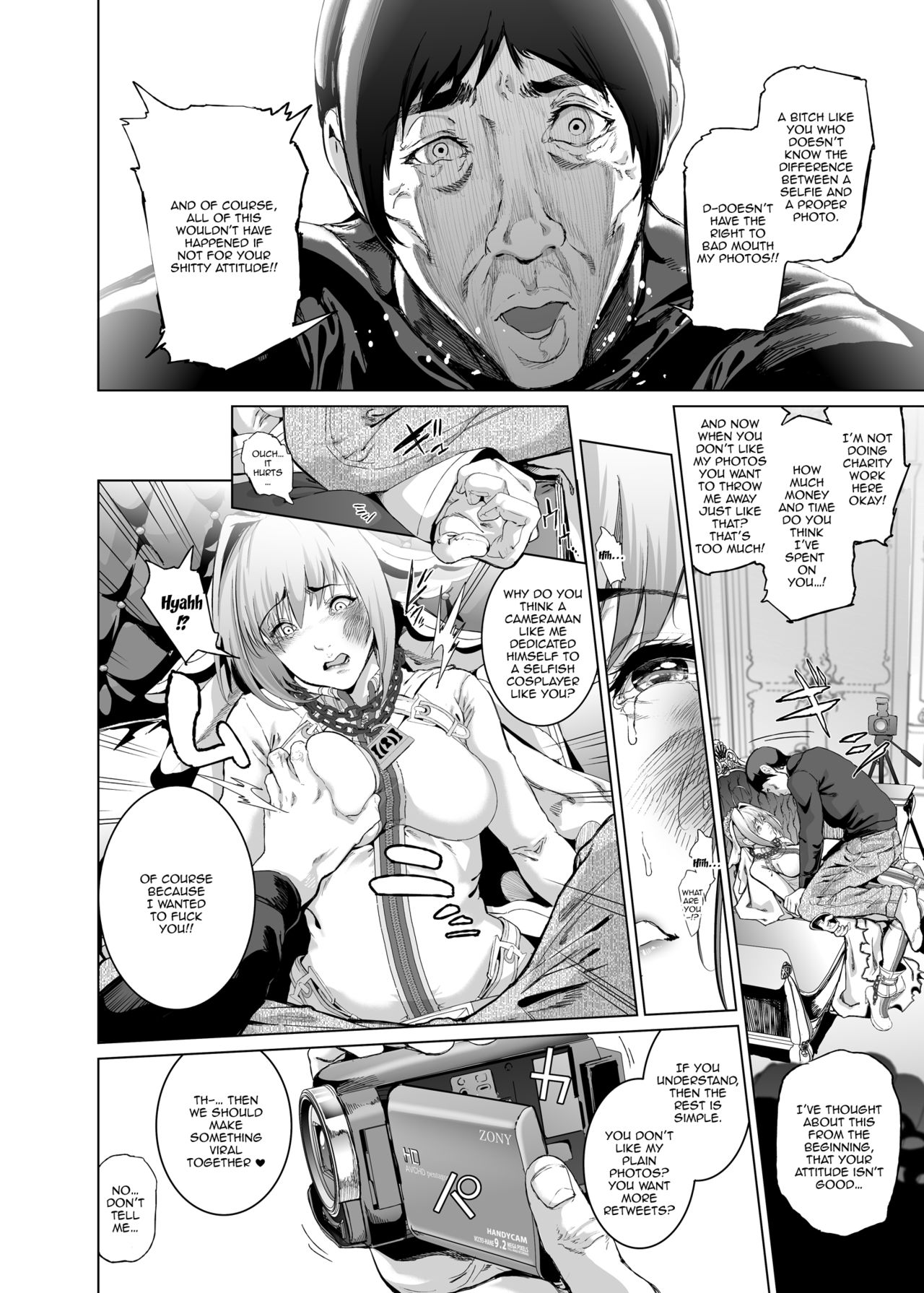 Cos wa Midara na Kamen ~Kuso Namaiki Geneki JK Layer FGO Cos de Kosatsu Studio Kyouiku Rape Hen~ page 11 full