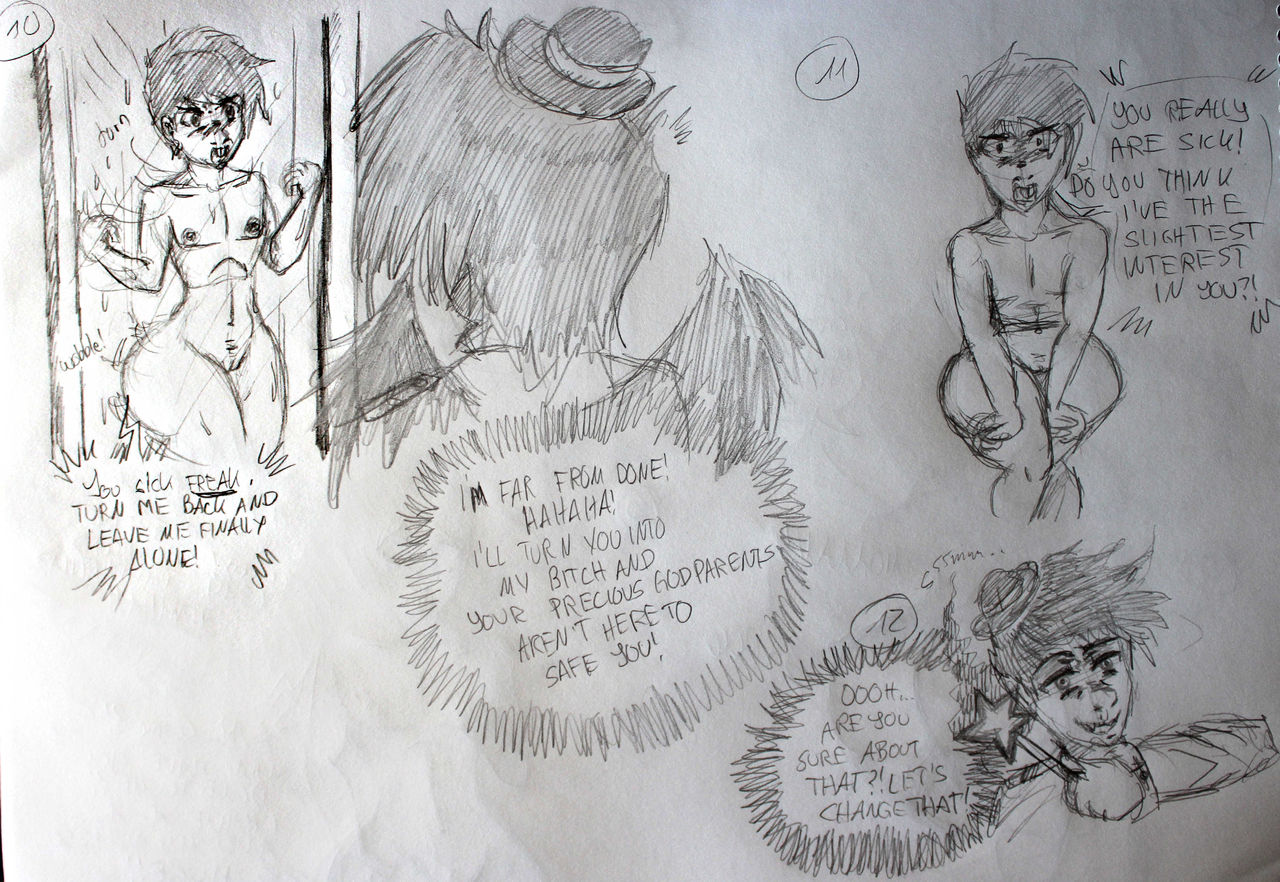 Timmy and Anti Cosmo - Shower Fun Smut Comic page 3 full