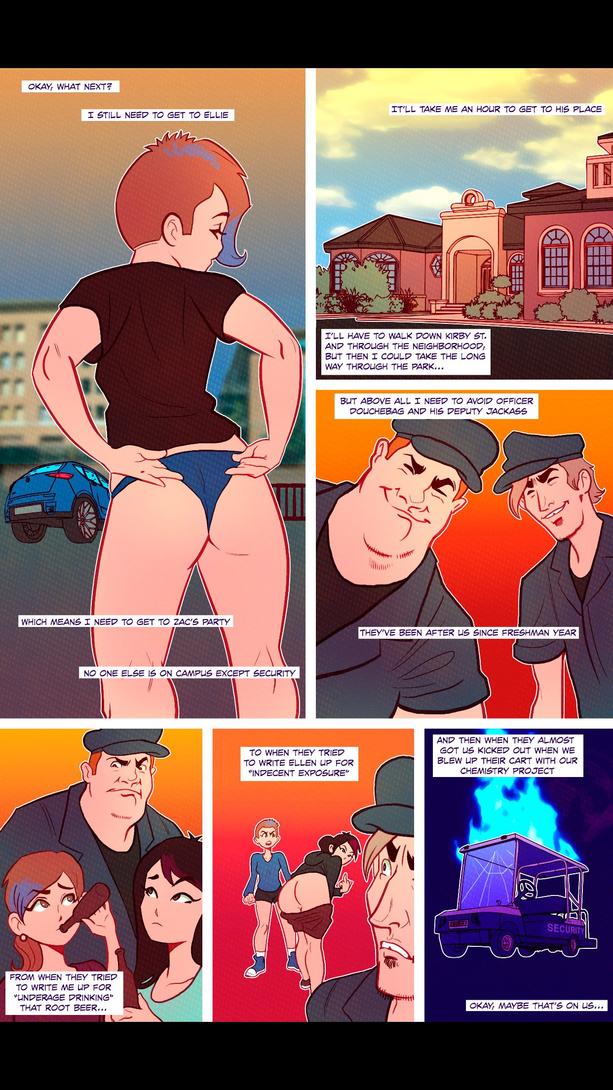 Frankie's Naked Night page 10 full