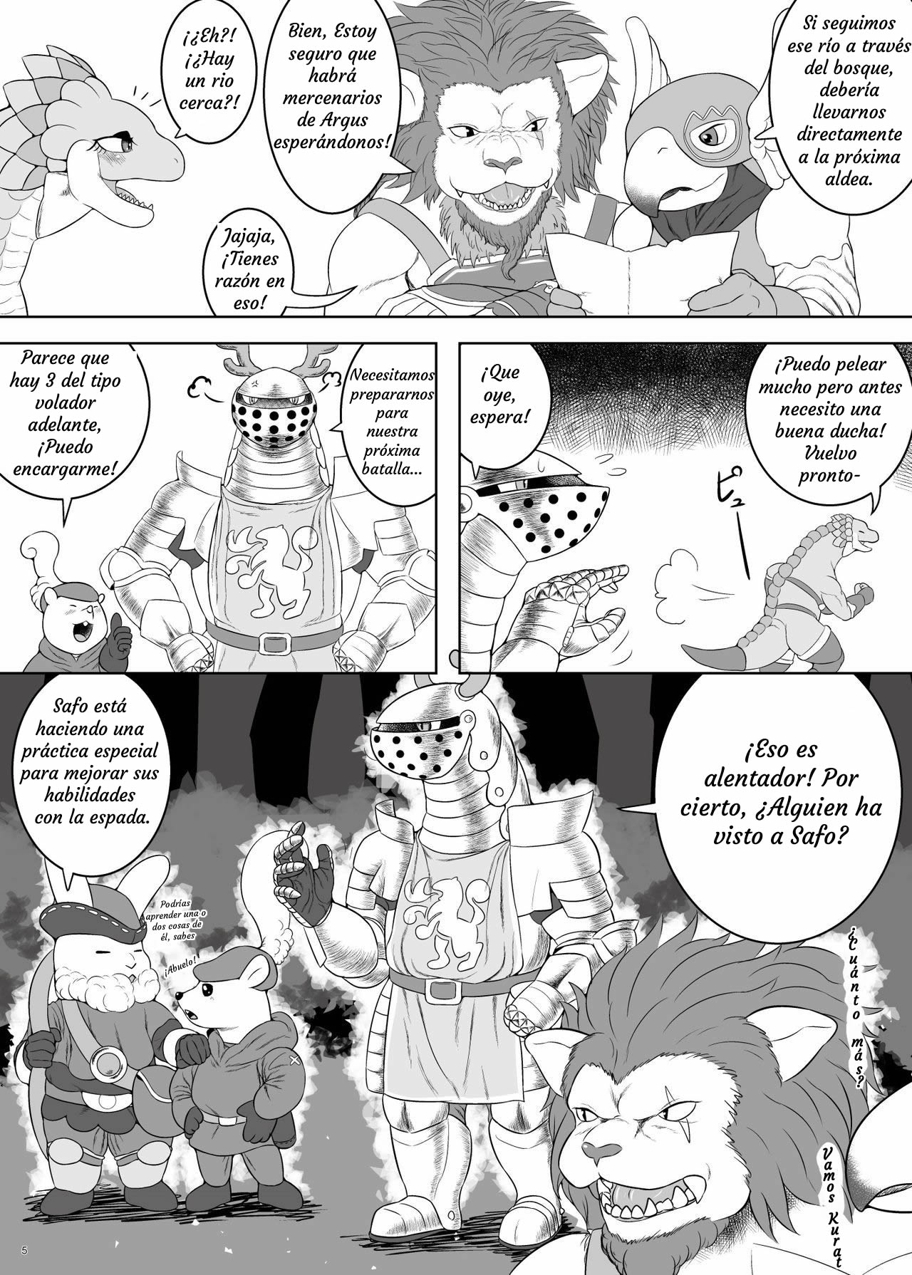 Yararetai Yatsu wa Mae ni Dena!! | El que quiera ser asesinado un paso al frente!! page 5 full