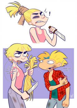JebbiePinka's Hey Arnold! works page 7 full