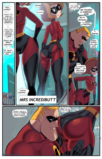 [Fred Perry] Mrs Incredibutt (The Incredibles) [Spanish] [SharingaH] cover