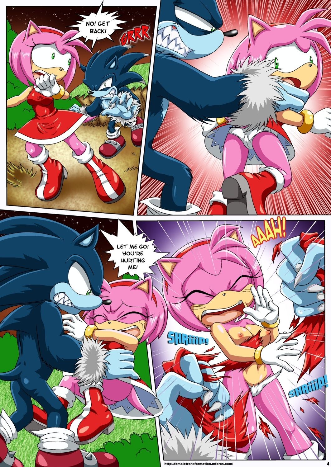 Mobius Unleashed: The Werehog - Page 5 - Comic Porn XXX