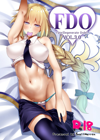 [Small Marron (Asakura Kukuri)] FDO Fate/Dosukebe Order VOL.3.0 (Fate/Grand Order) [Spanish] [Digital] cover