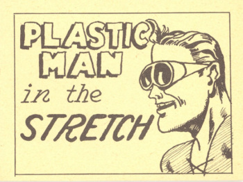 Plastic Man in The Stretch [English] cover