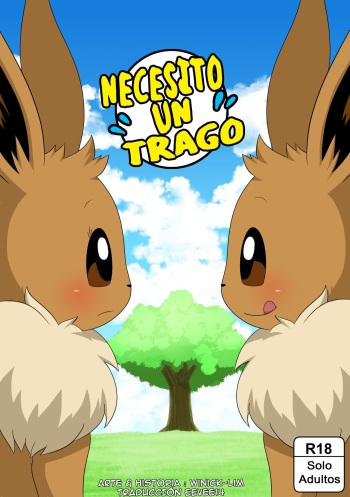 Necesito Un Trago - por Winick-Lim (Español) Comic Eevee cover