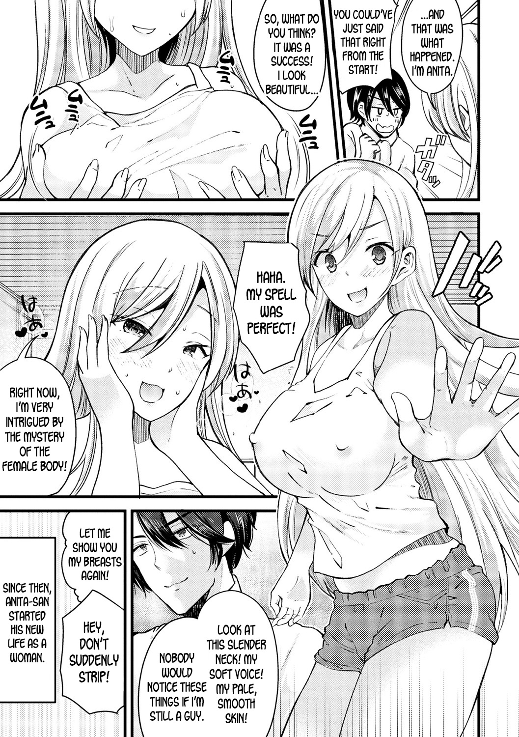 Nyotaika shite jomahoushi ni naru | Turn Into a Woman and Become a Female Mage page 3 full