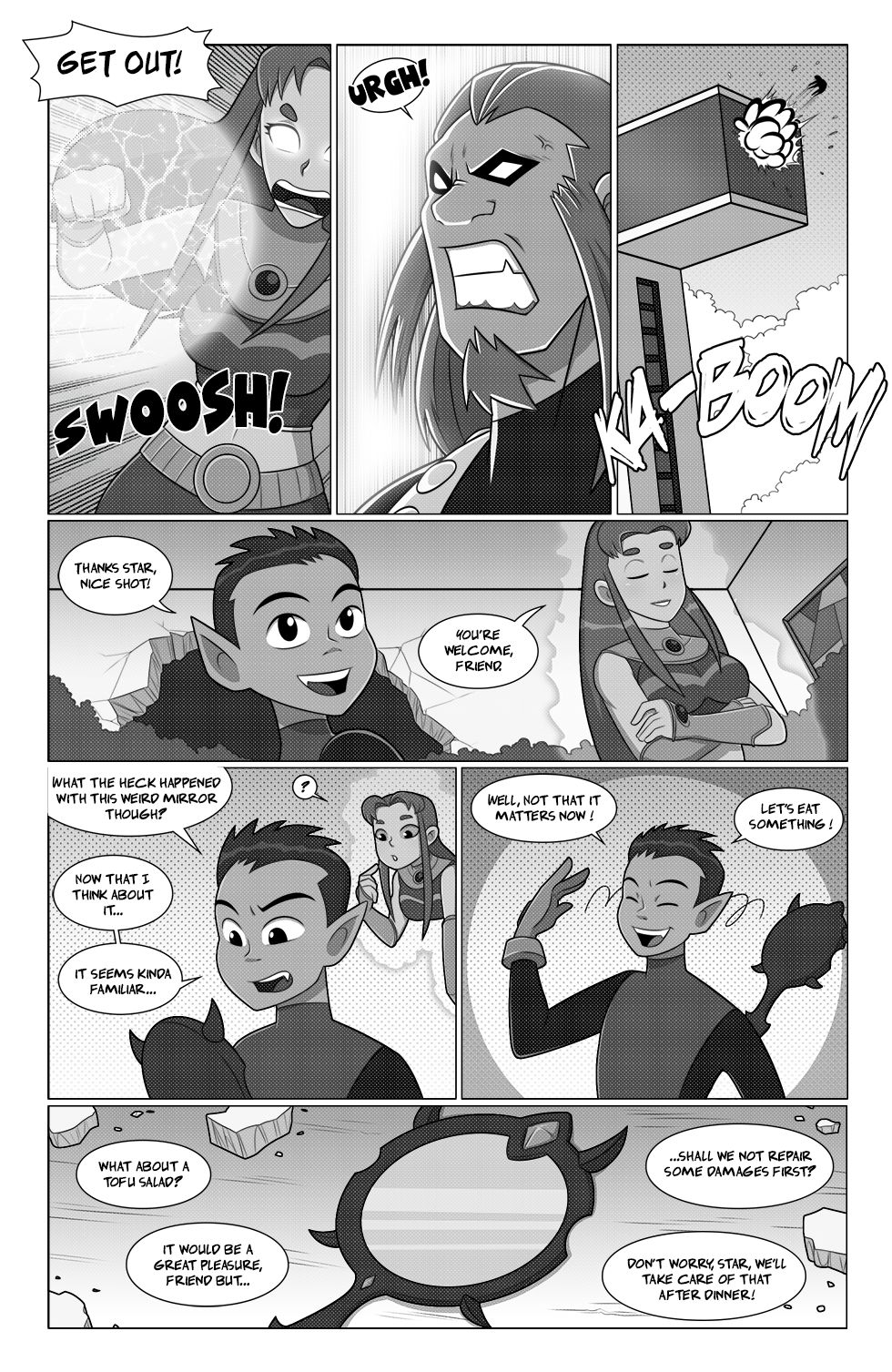 A Teen Titan's Toilet Troubles page 6 full
