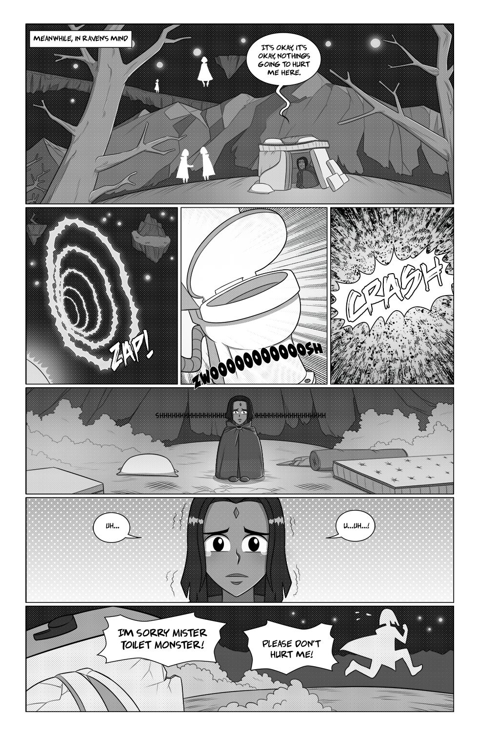 A Teen Titan's Toilet Troubles page 7 full