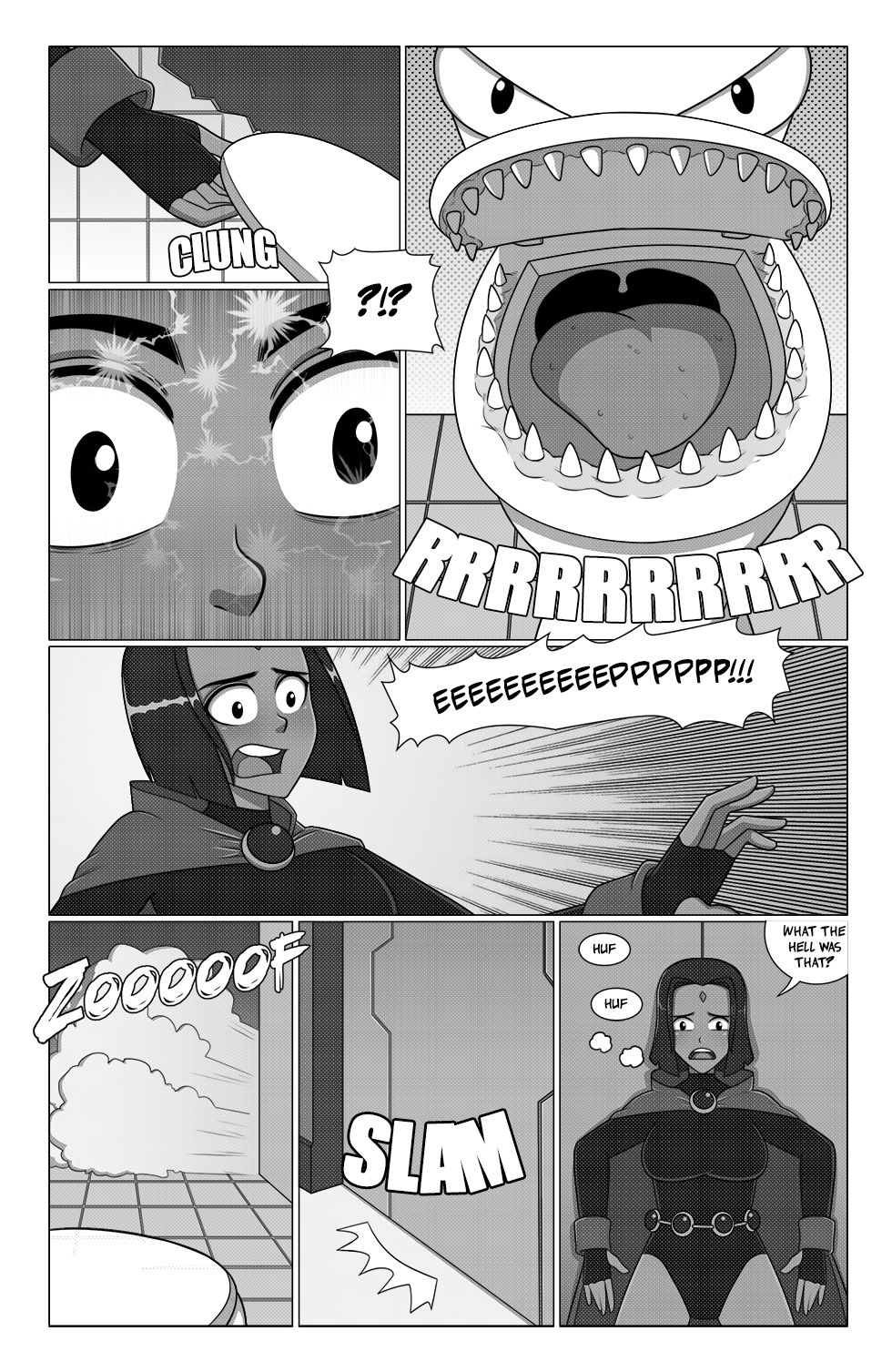 A Teen Titan's Toilet Troubles page 9 full