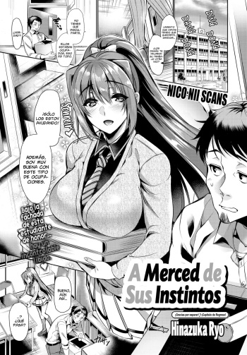 [Hinazuka Ryo] Honnou no Manimani - A Merced de Sus Instintos (COMIC BAVEL 2019-02) [Español] [NicoNiiScans] [Digital] cover