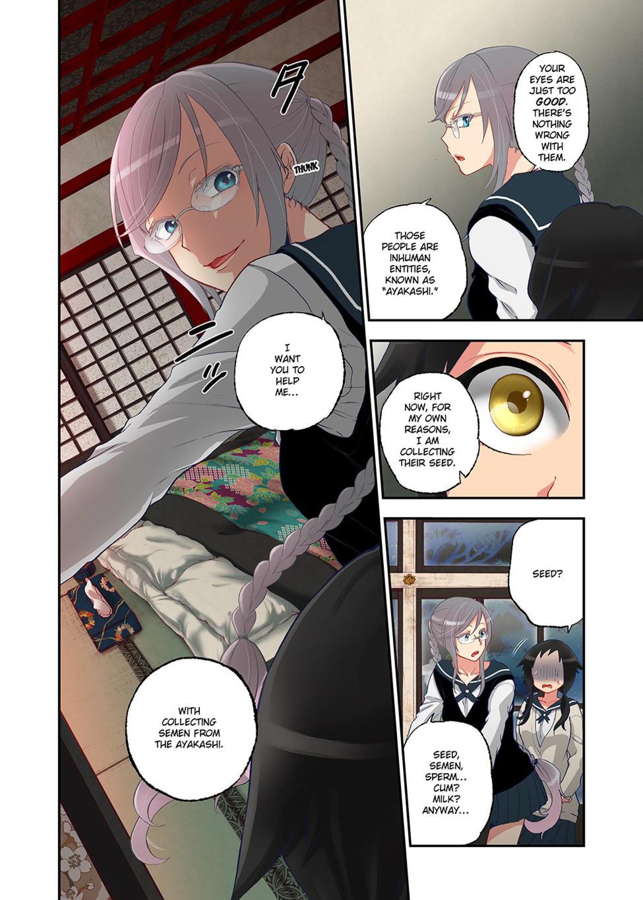 Onaka ni Ippai, Ayakashi no Tane Volumne 1 page 12 full