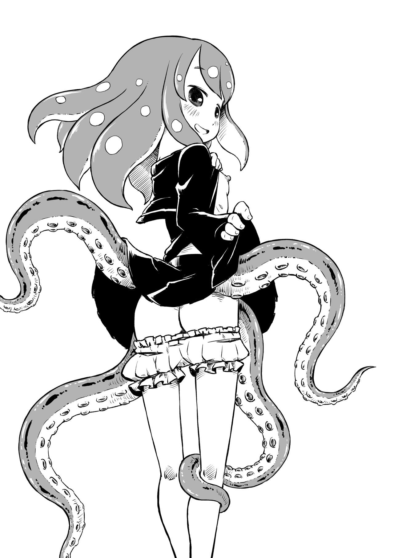 Tako Musume to Tangan Musume ga XX Suru Dake. page 11 full