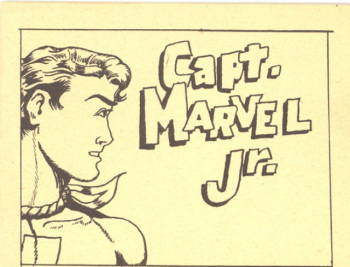 Capt. Marvel Jr. [English] cover
