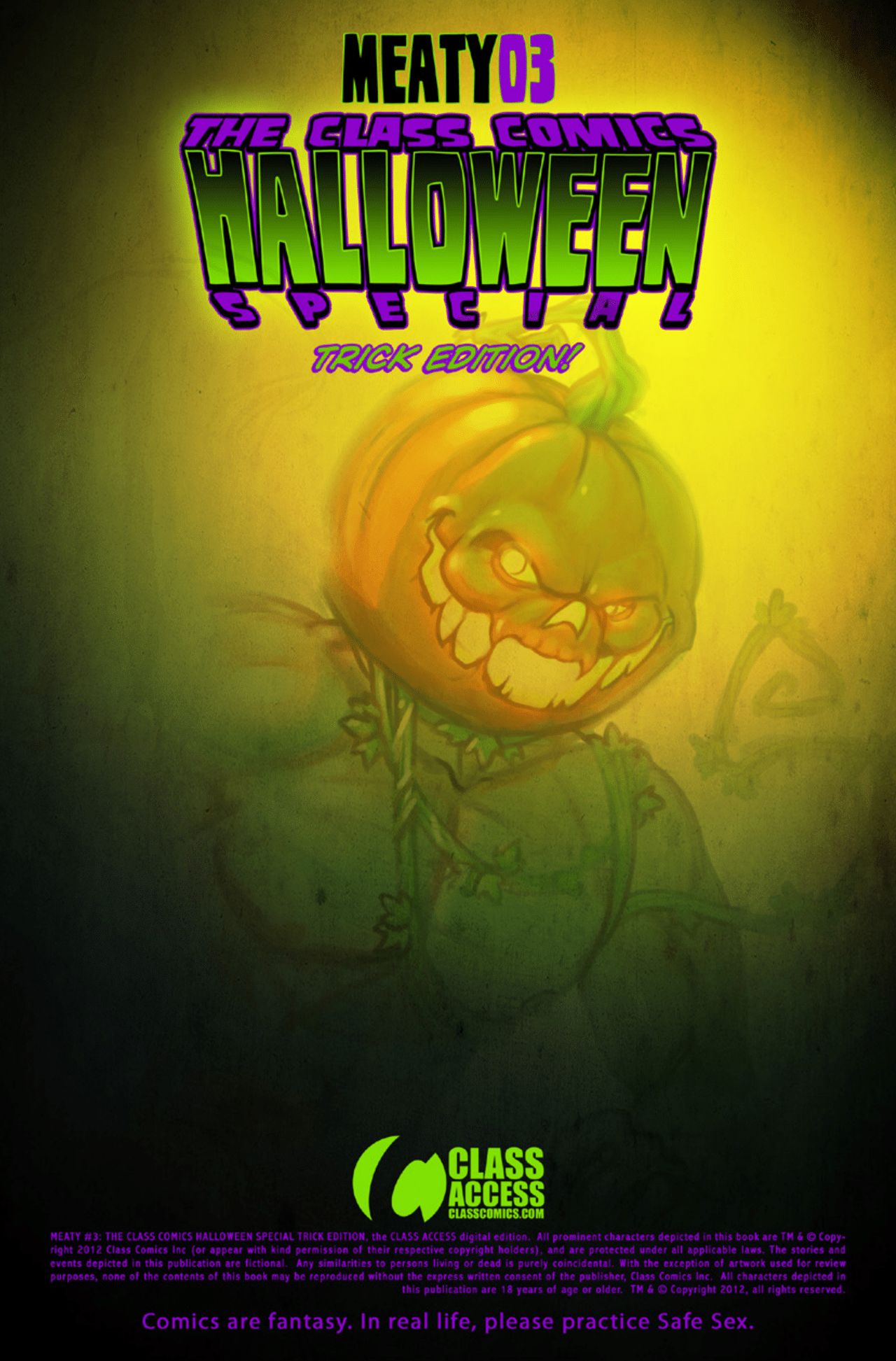 The Class Comics Halloween Special Meaty 03 Trick Edition! page 2 full