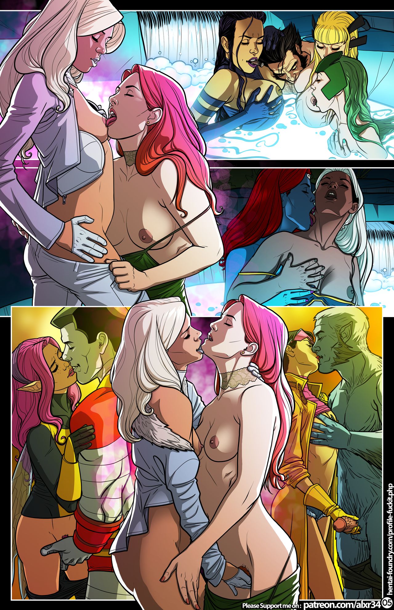 - X-men: Bacchanalia page 7 full