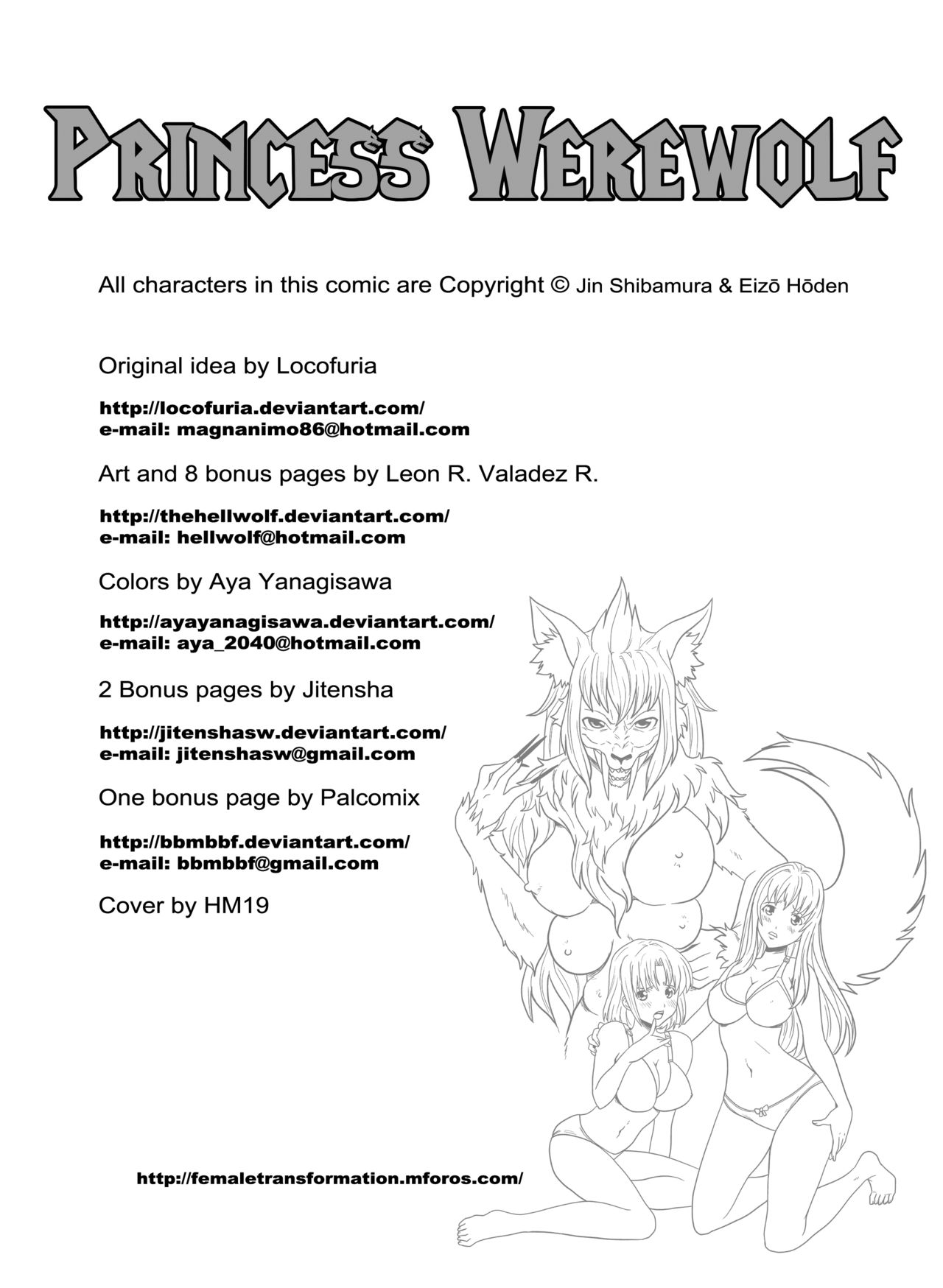 Princess Werewolf 01 page 3 full