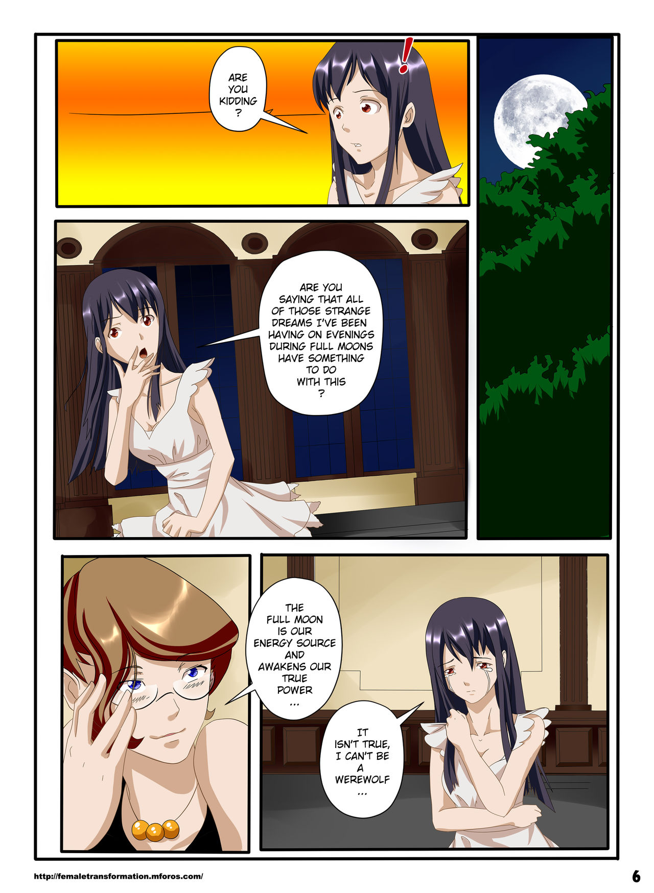 Princess Werewolf 01 page 9 full