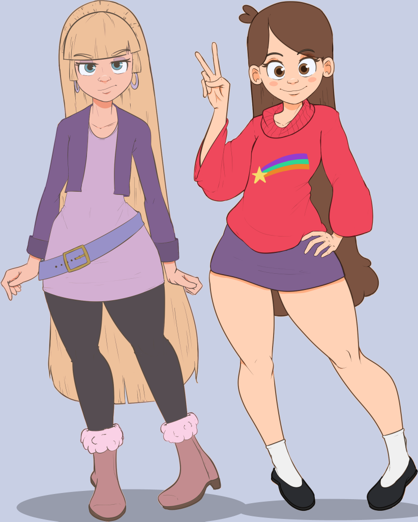 Mabel & Pacifica's Summer Scrapbook page 2 full