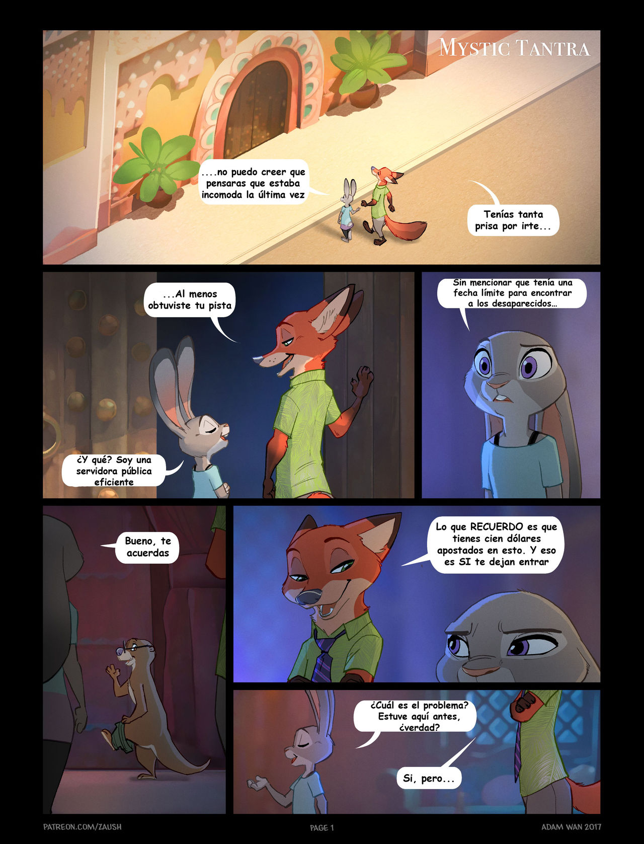 Mystic Tantra page 1 full