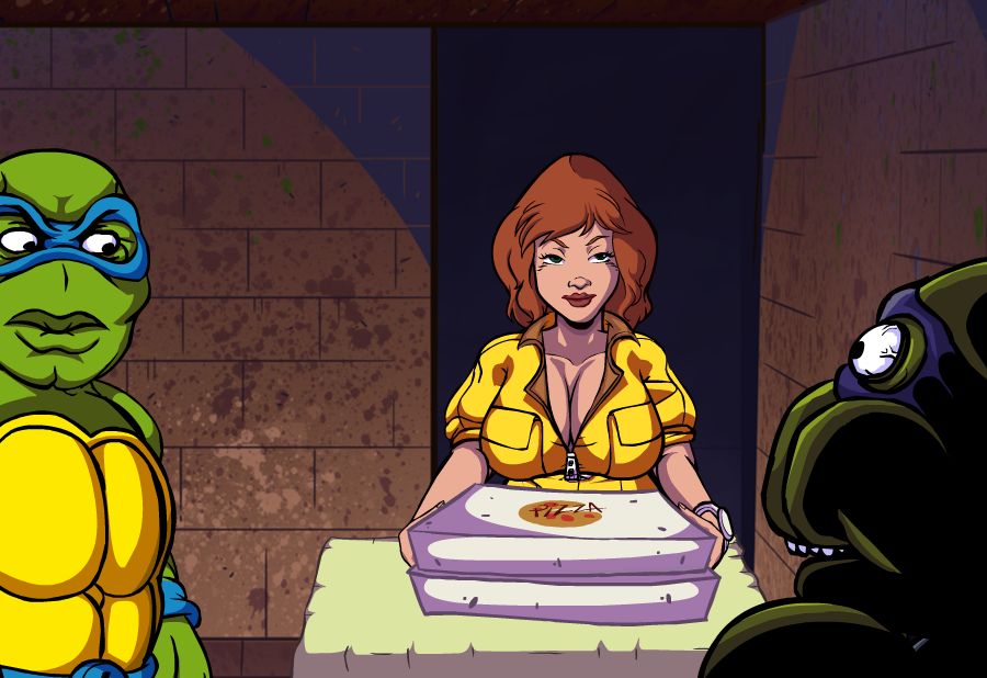 TMNT Ninja Turtles Animated Hentai Flash page 3 full