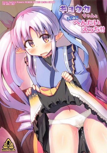 (C97) [Divine Fountain (Koizumi Hitsuji)] Kyouka-chan to Saimin Hentai Ecchi!! (Princess Connect! Re:Dive) cover